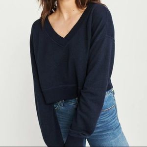 Cropped Varsity sweater